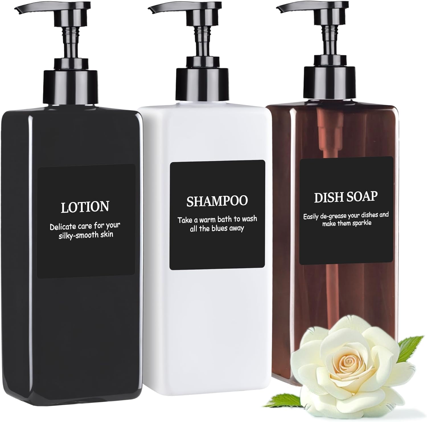 Refillable Shower Dispenser Trio - GIVITASOT