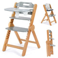 Ezebaby Grow-with-Me High Chair | Adjustable Seat & Footrest
