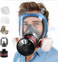 Full Face Gas Mask - Reusable Respirator with Dual Filters