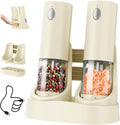 Electric Salt and Pepper Grinder Set Automatic Salt and Pepper Grinder