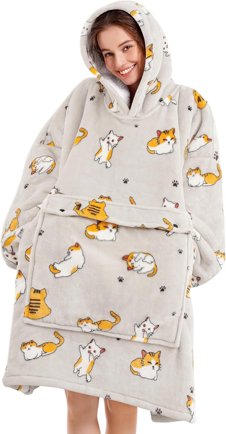 Narecte Kids Hoodie Blanket: Cozy Birthday Gift 