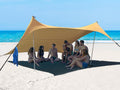 1010ft UPF50+ Beach Tent Pop Up Shade with Adjustable Straps - Compact