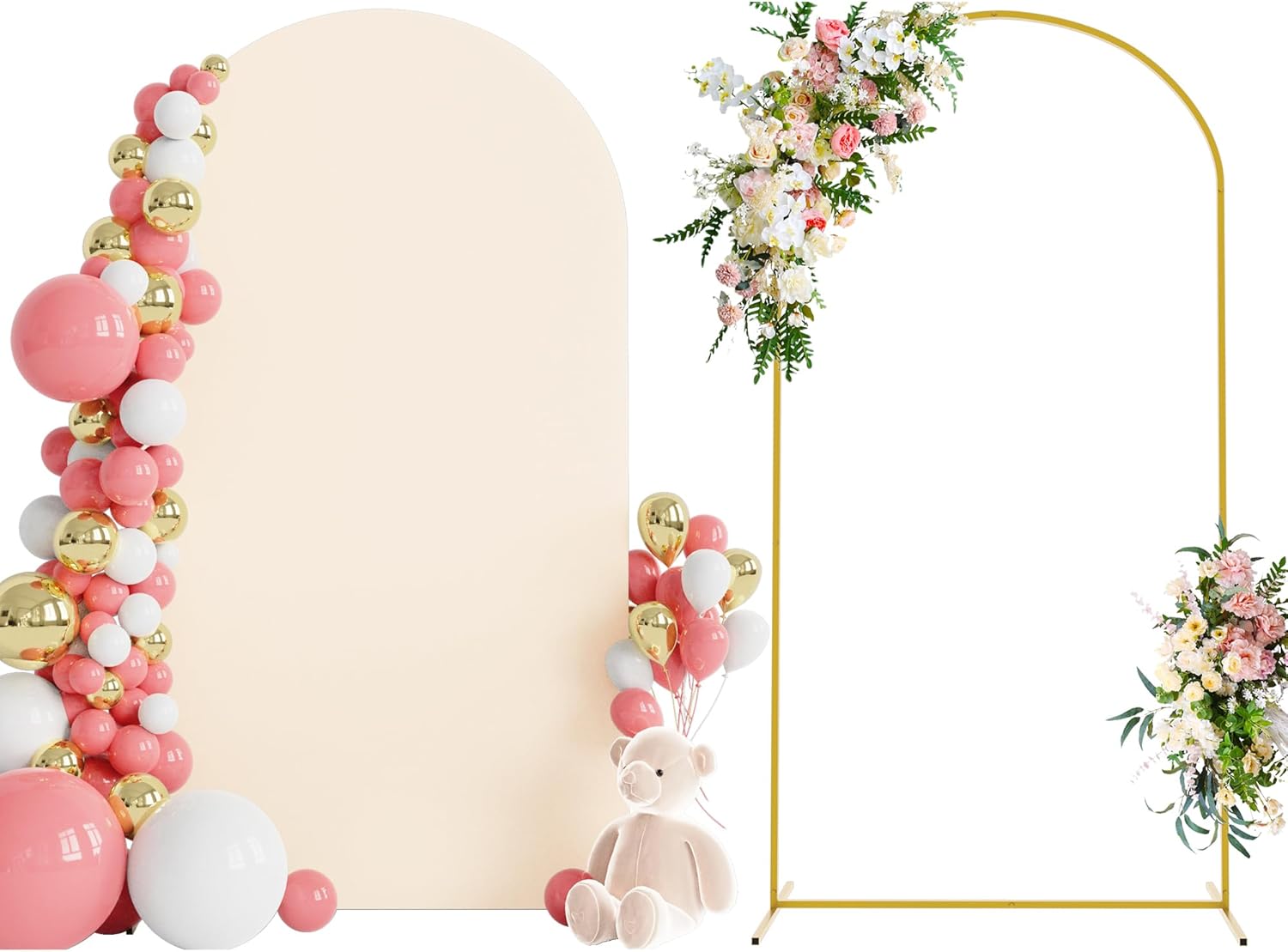 7.2 FT Wedding Arch Backdrop Stand for Stunning Events