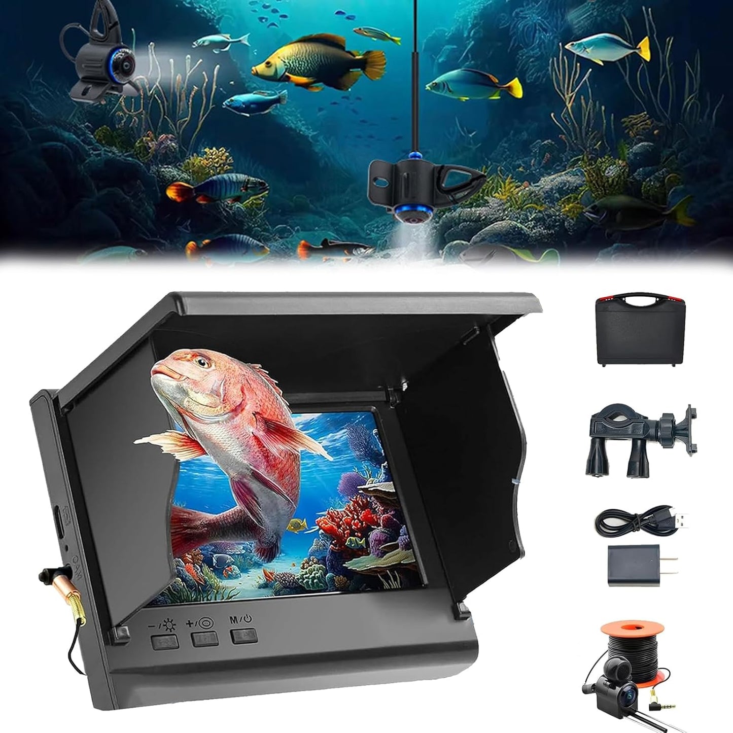 Colitt Underwater Fishing Camera - Night Vision Fish Finder