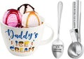 Daddy's Ice Cream Bowl Set - Perfect Gifts for Dad from Daughter