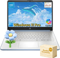 HP Slim Laptop for Business & Student - Portable 14in Sky Blue