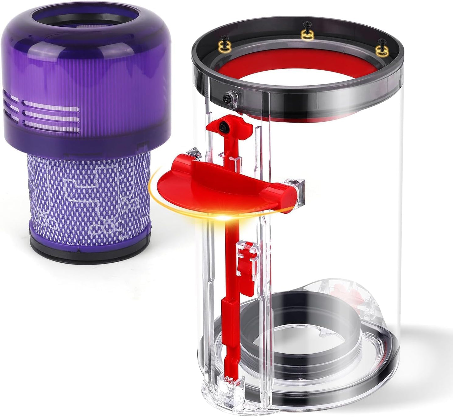 Dyson V11 V15 SV14 SV15 SV22 Upgraded Canister + HEPA Filter