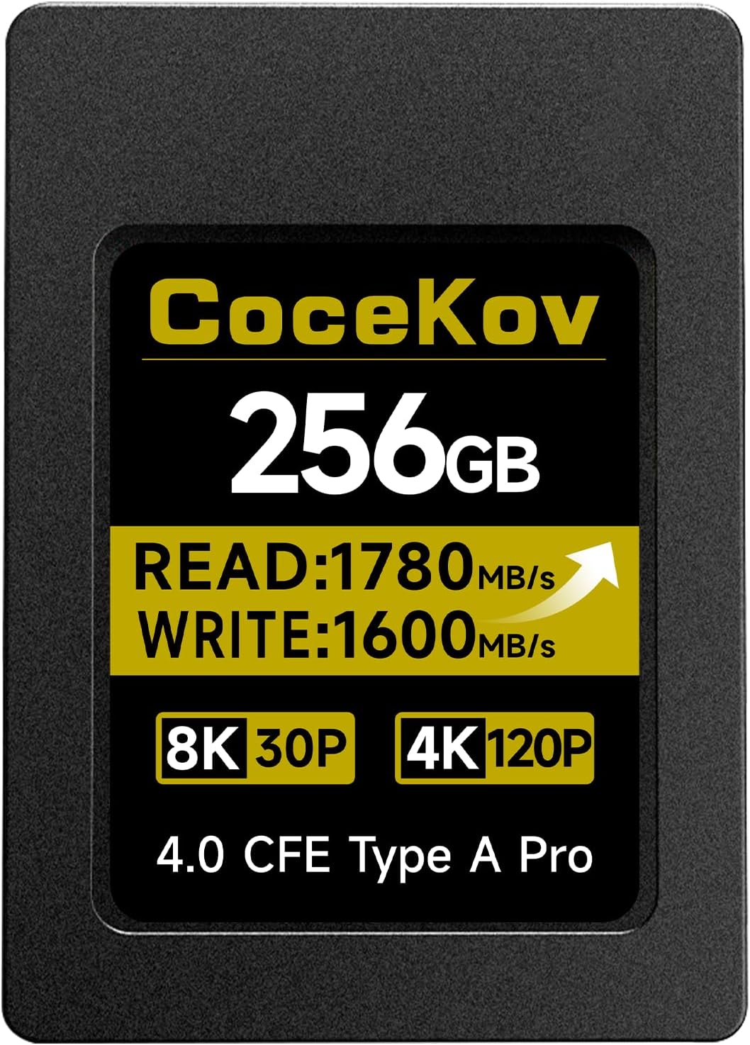 256GB CFexpress Type A Memory Card for 4K and 8K Video Recording