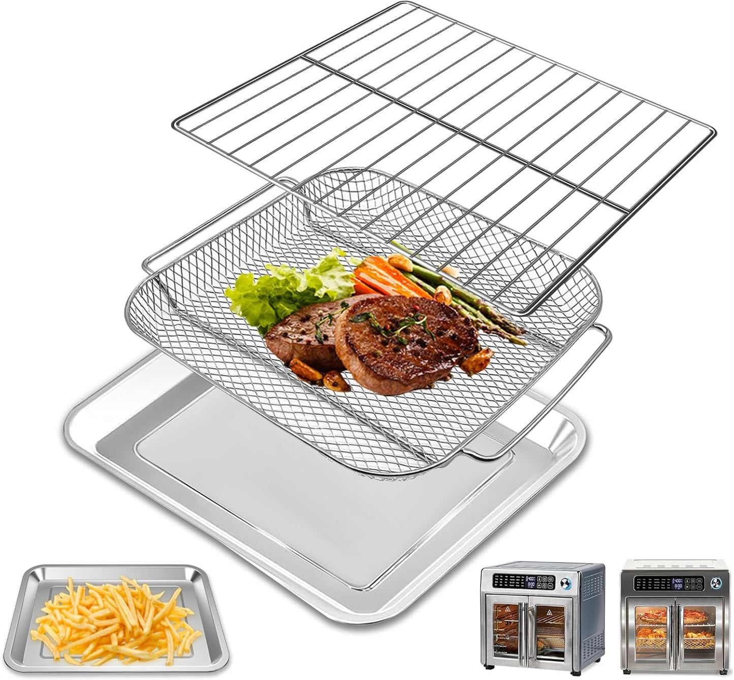 Upgrade Your Air Fryer with GWYXC 3-Piece Set!