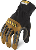 Ironclad Premier Leather Work Gloves Small Brown/Black - Performance