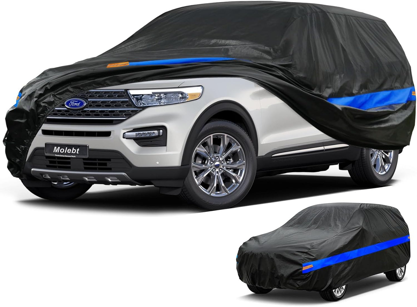 SUV Car Cover Waterproof All Weather for Universal Fit Vehicles