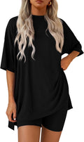 PRETTYGARDEN Women's Two Piece Lounge Set for Summer Comfort