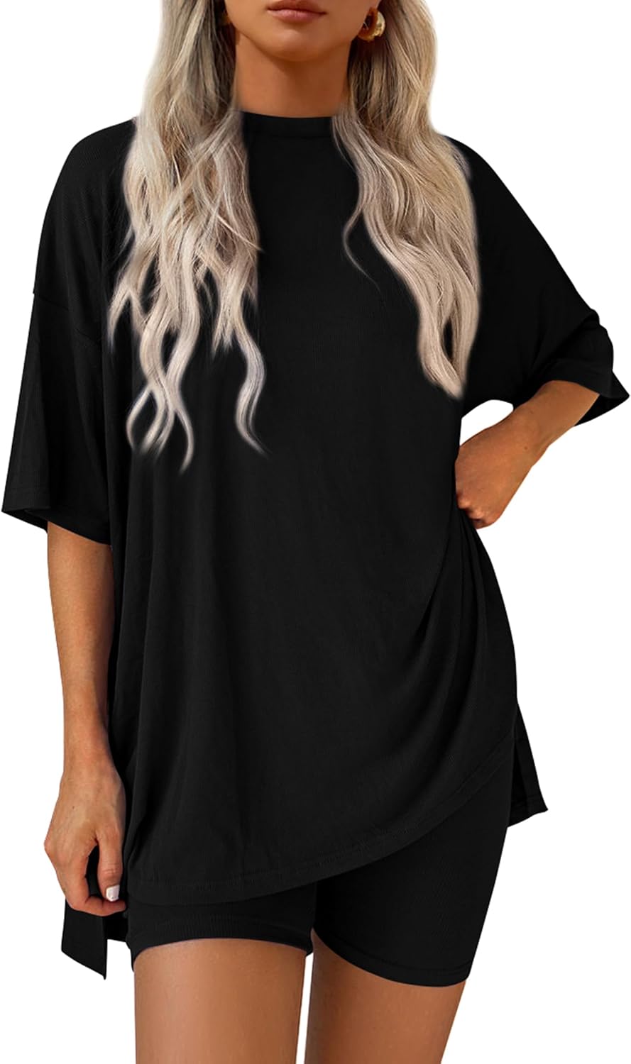 PRETTYGARDEN Women's Two Piece Lounge Set for Summer Comfort