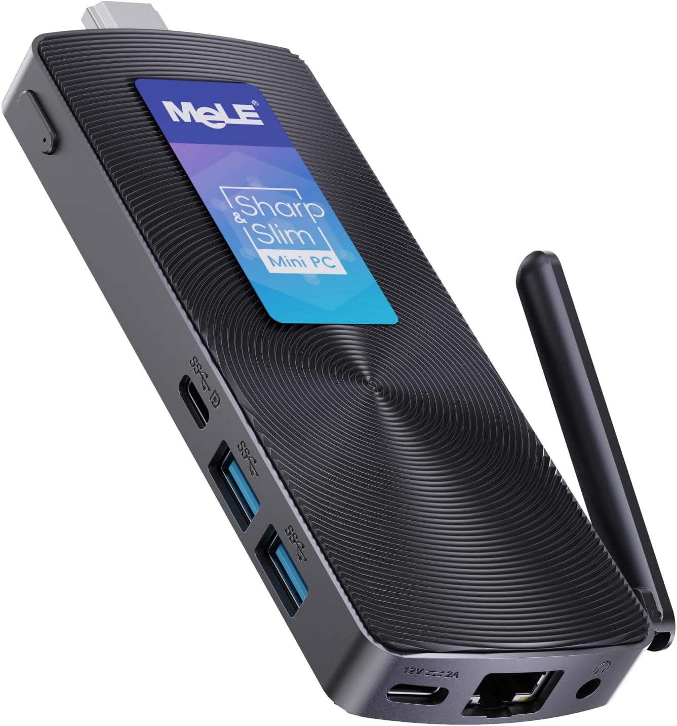 MeLE PCG02 Fanless Mini PC Stick with N100 Processor and 8GB RAM