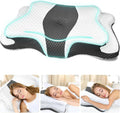 Ergonomic Memory Foam Cervical Pillow - Contour Support for Neck Pain