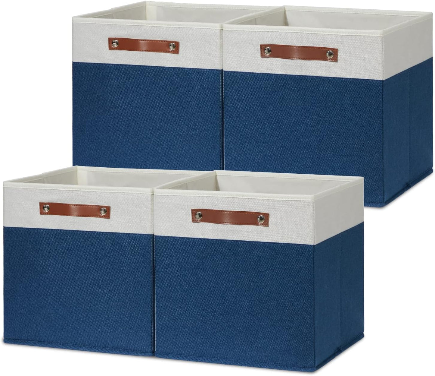 HNZIGE Fabric Storage Cubes Bins for Organizing Your Space