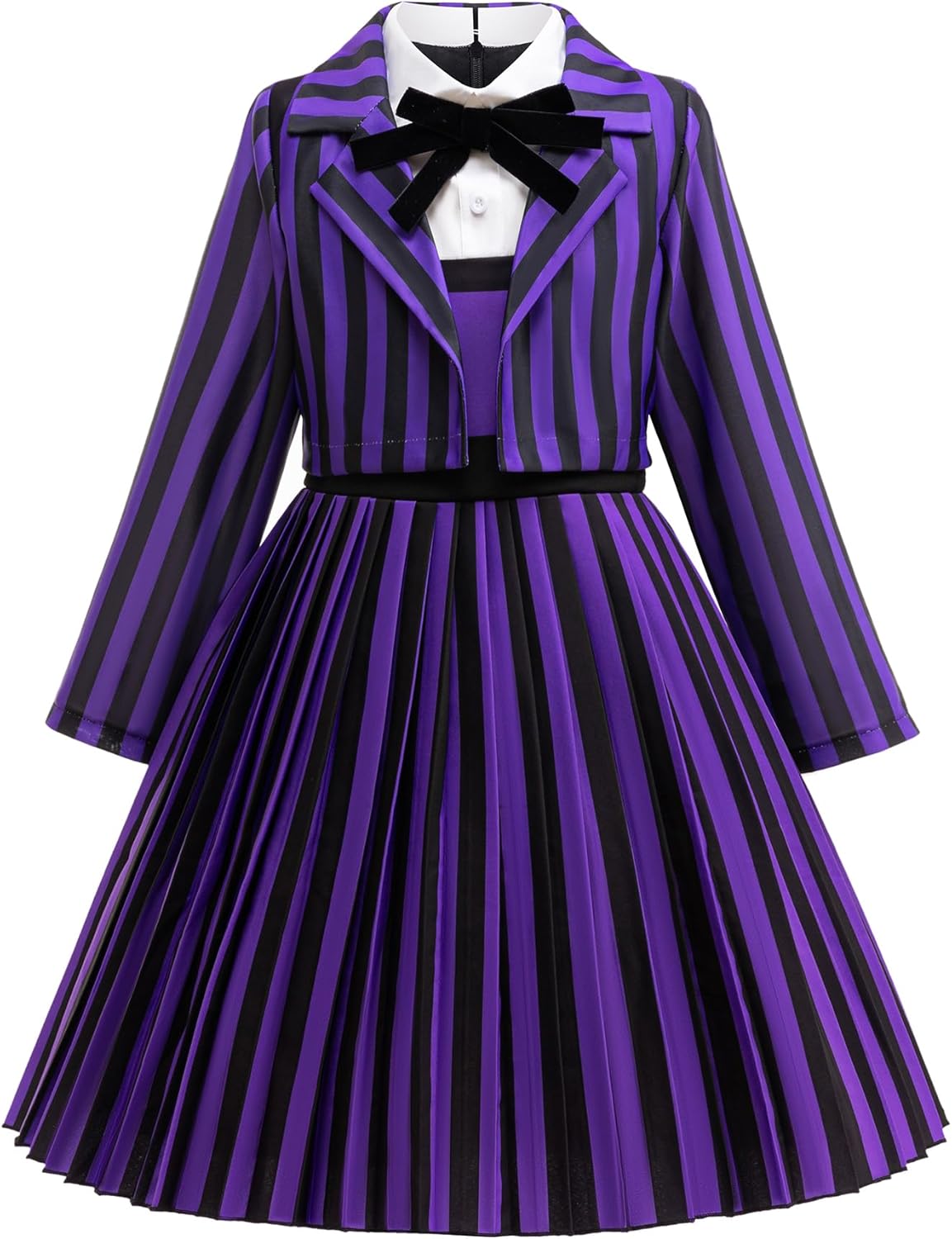 Xefenki Enid Costumes for Girls Halloween Cosplay Party Dress
