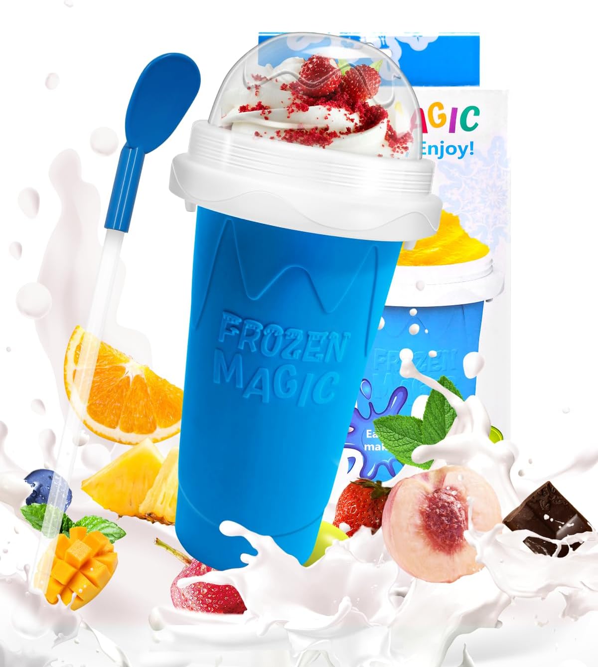 Portable Slushy Maker Cup - Instant Chill Fun!