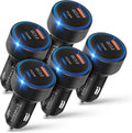 USB C Car Charger 38W Fast Charging Dual Port Adapter - Compact Power
