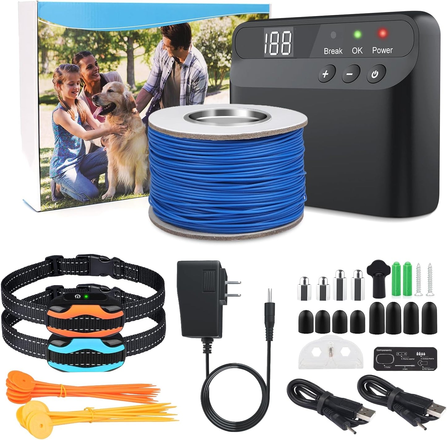 Electric Fence for Dogs - Safe and Easy to Install System