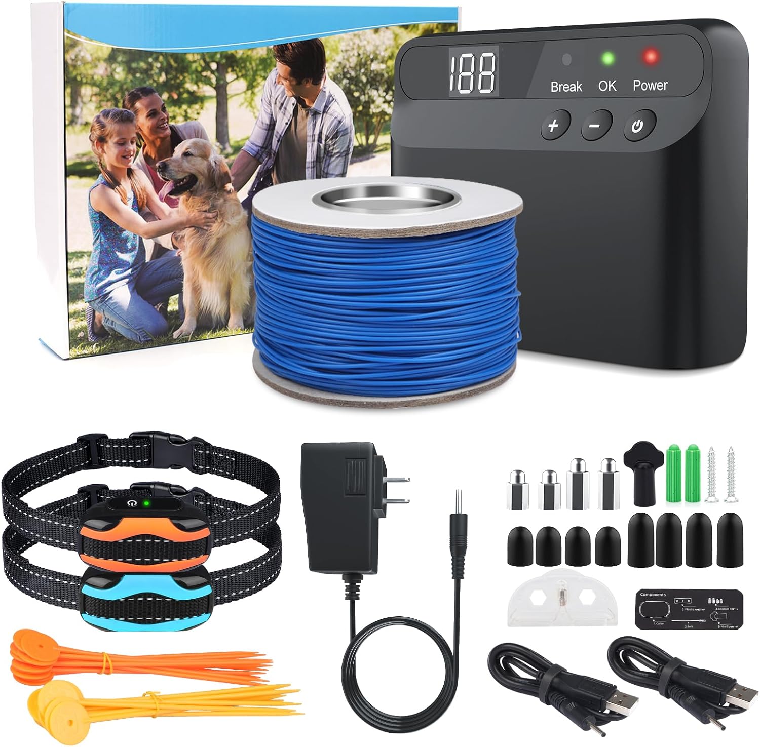 Electric Fence for Dogs - Safe and Easy to Install System