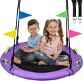 Tree Swing Saucer 40 in for Kids - 900lb Capacity, Purple