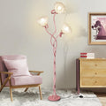 Flower Standing Lamp for Bedroom with Flexible Gooseneck - 3 Color