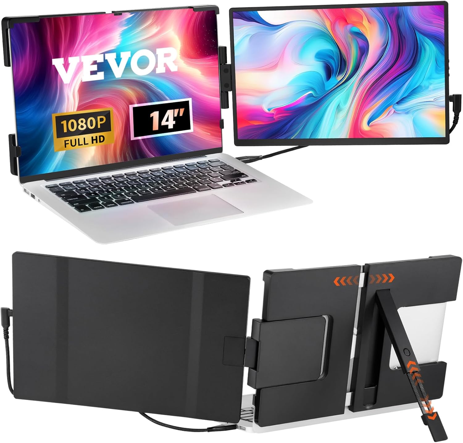 Enhance Productivity with VEVOR 14 FHD Portable Monitor – GearMustHave