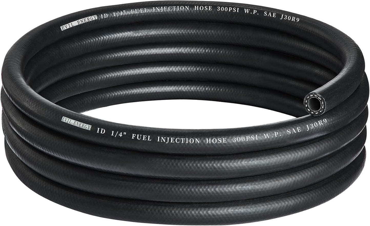 1/4 Fuel Line Hose by EVIL ENERGY - Durable 10FT Rubber Hose