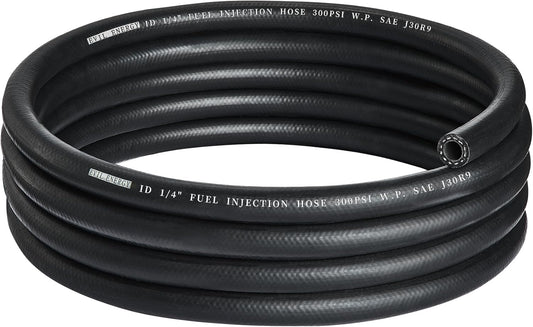 1/4 Fuel Line Hose by EVIL ENERGY - Durable 10FT Rubber Hose