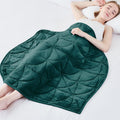 Weighted Lap Blanket 7 lbs for Adults - Compact Comfort for Travel