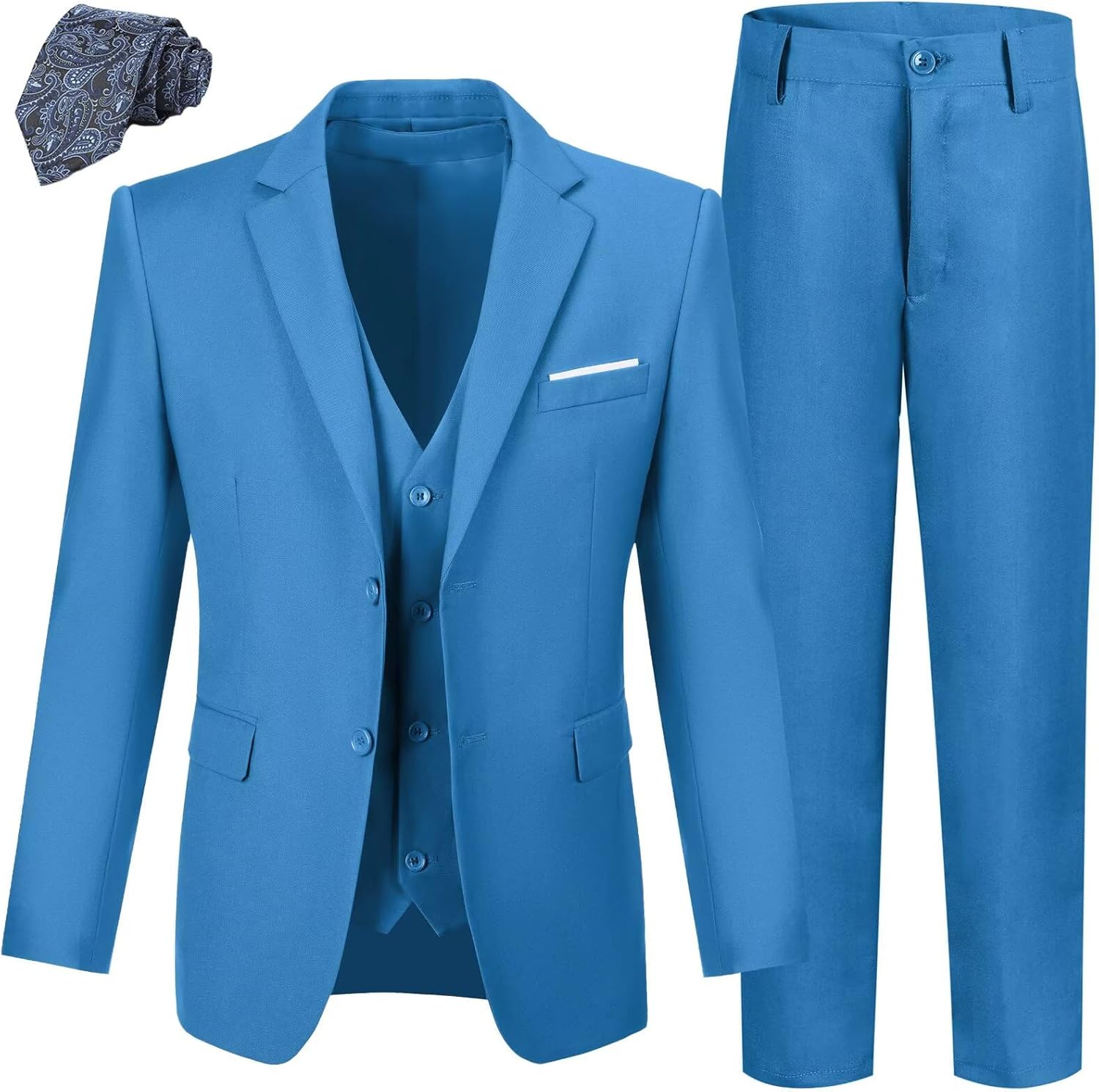 Boys' Suit Kids Formal Tuxedo Set for Weddings and Events