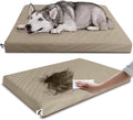 Waterproof Dog Bed for Crate with Washable Cover - Hair Resistant