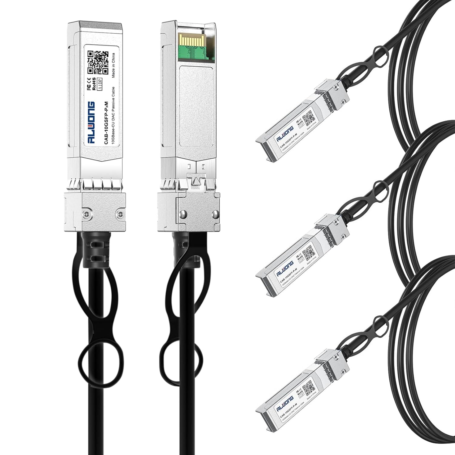 4-Pack 2m 10G Direct Attach Copper Cable for High-Speed Networking