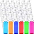 16oz Plastic Juice Bottles with Caps 200 Pack - Bulk Clear PET Bottles