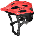 Mountain Bike Helmet with Camera Mount and Removable Visor