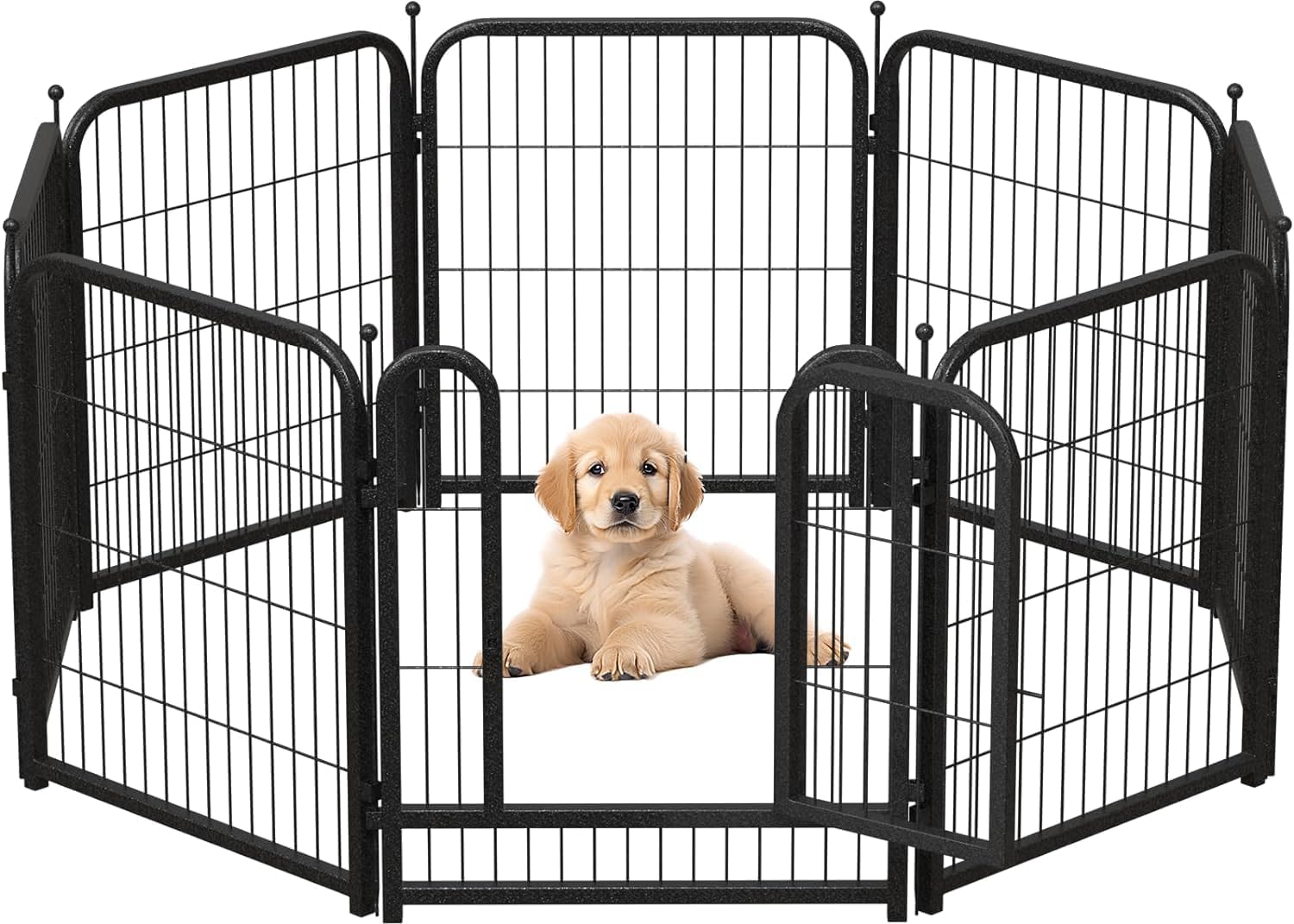 Dog Playpen 8/16 Panels 32in Heavy Duty Fence for Pets