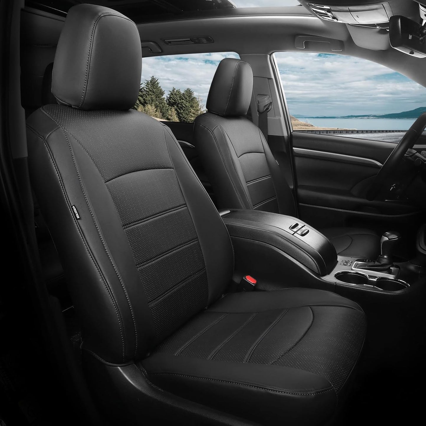 Custom Seat Covers for Toyota Highlander 2014-2019 Full Set