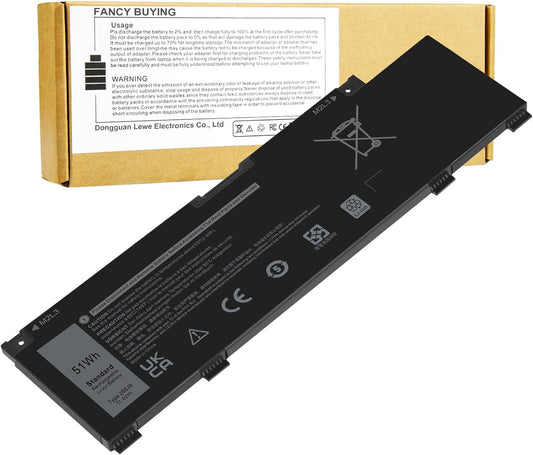 266J9 MV07R Battery Replacement for Dell G3 15 Series Laptops