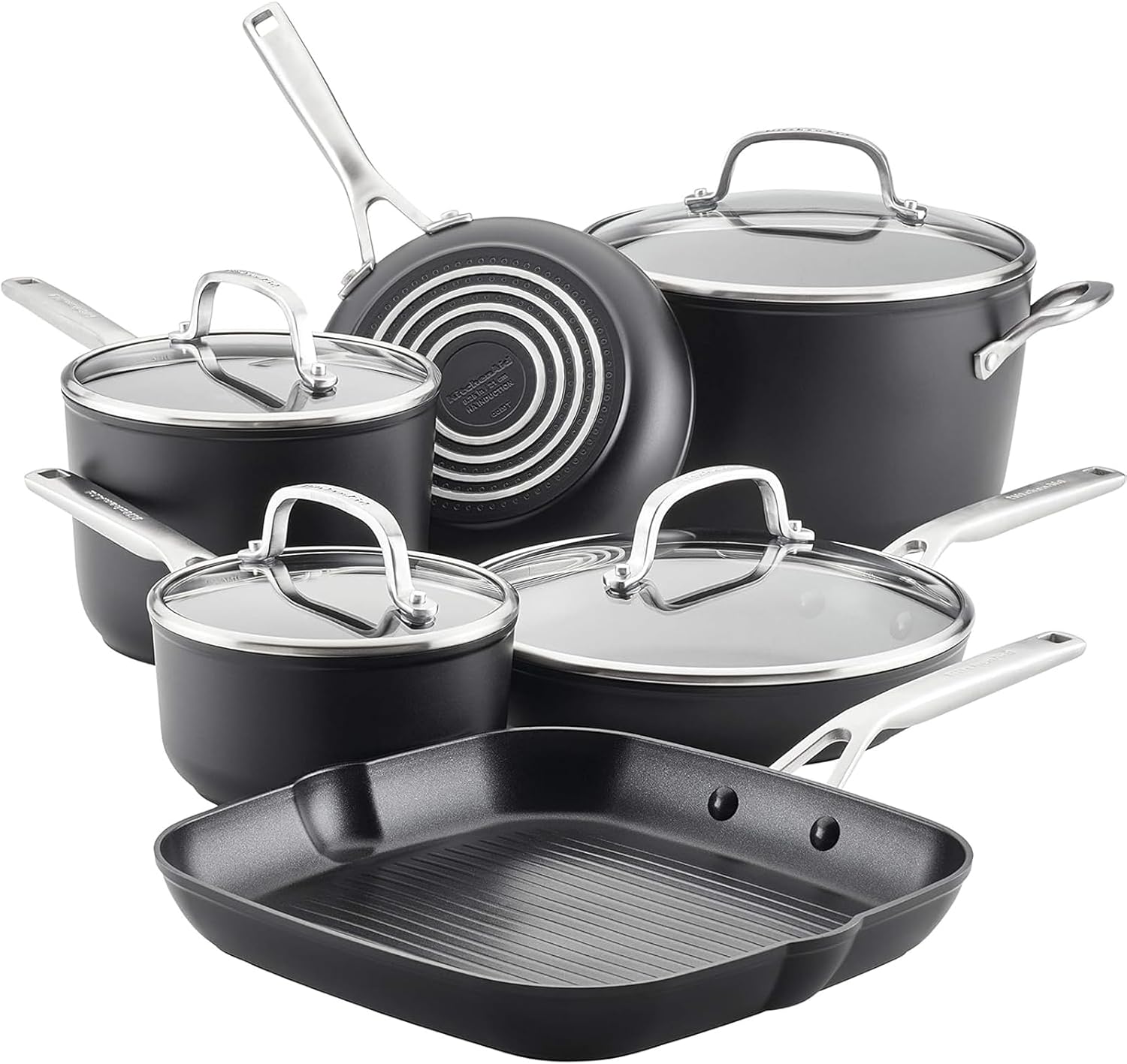 KitchenAid Hard Anodized Induction Nonstick Cookware Set Review
