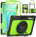 SEYMAC Case for Samsung Galaxy Tab S10 FE+ 13.1 in Green - Rugged