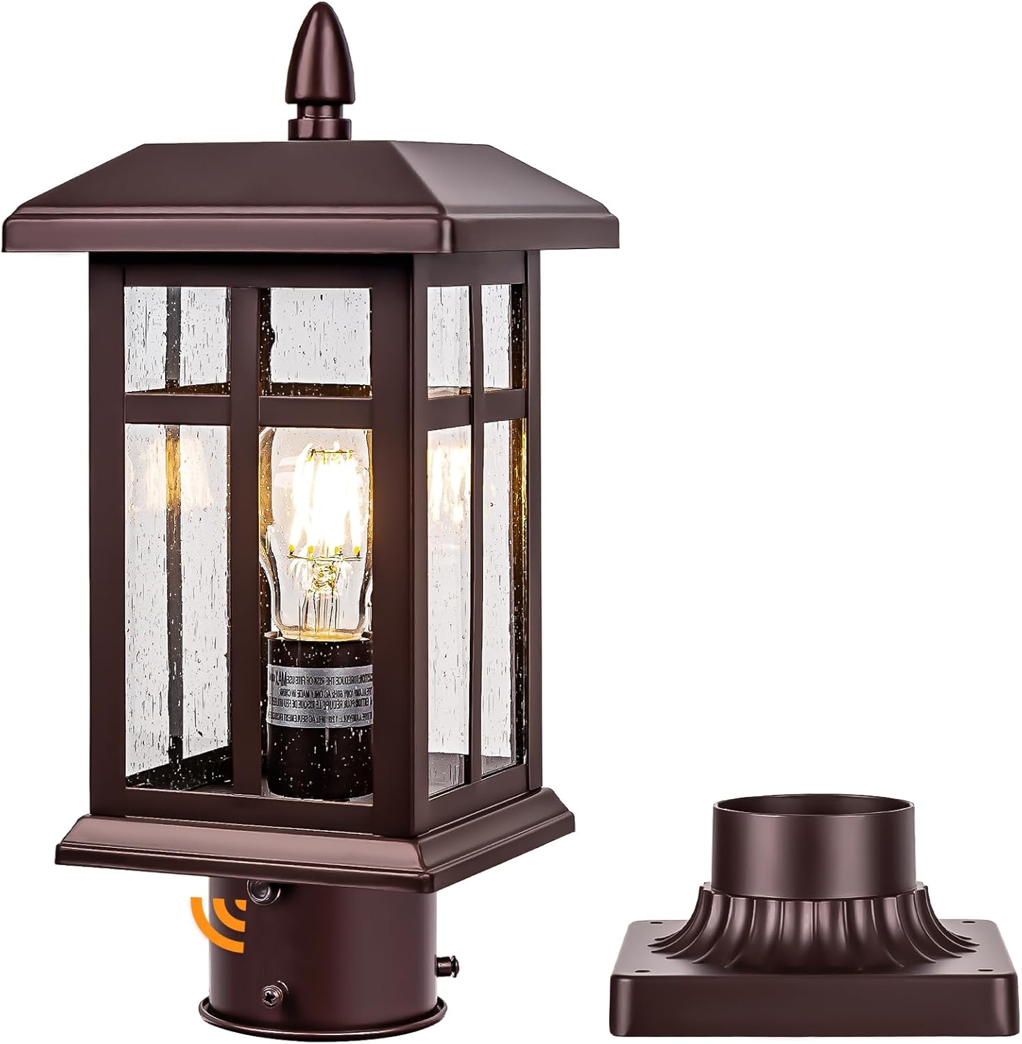 Dusk to Dawn Outdoor Post Lights for Garden and Pathway Use