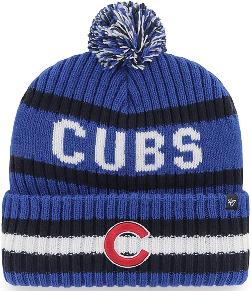 47 MLB Unisex-Adult Primary Logo Bering Cuffed Beanie Hat
