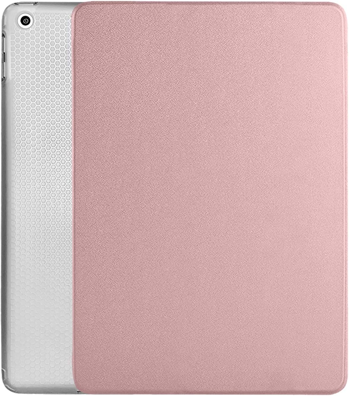 DuraSafe iPad 10.2 Inch Case with Adjustable Stand in Rose Gold