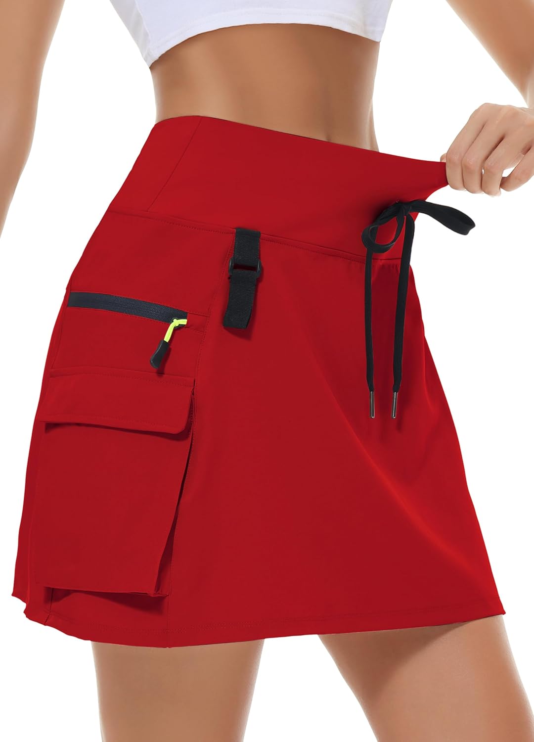 Women's Hiking Cargo Skort Skirt for Active Outdoor Adventures