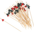 Bamboo Christmas Tree Cocktail Picks - 100Pcs 4.72 Festive Skewers