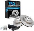 Front Brake Pad & Rotor Kit for 2004-2006 Dodge Durango and 2003-2005