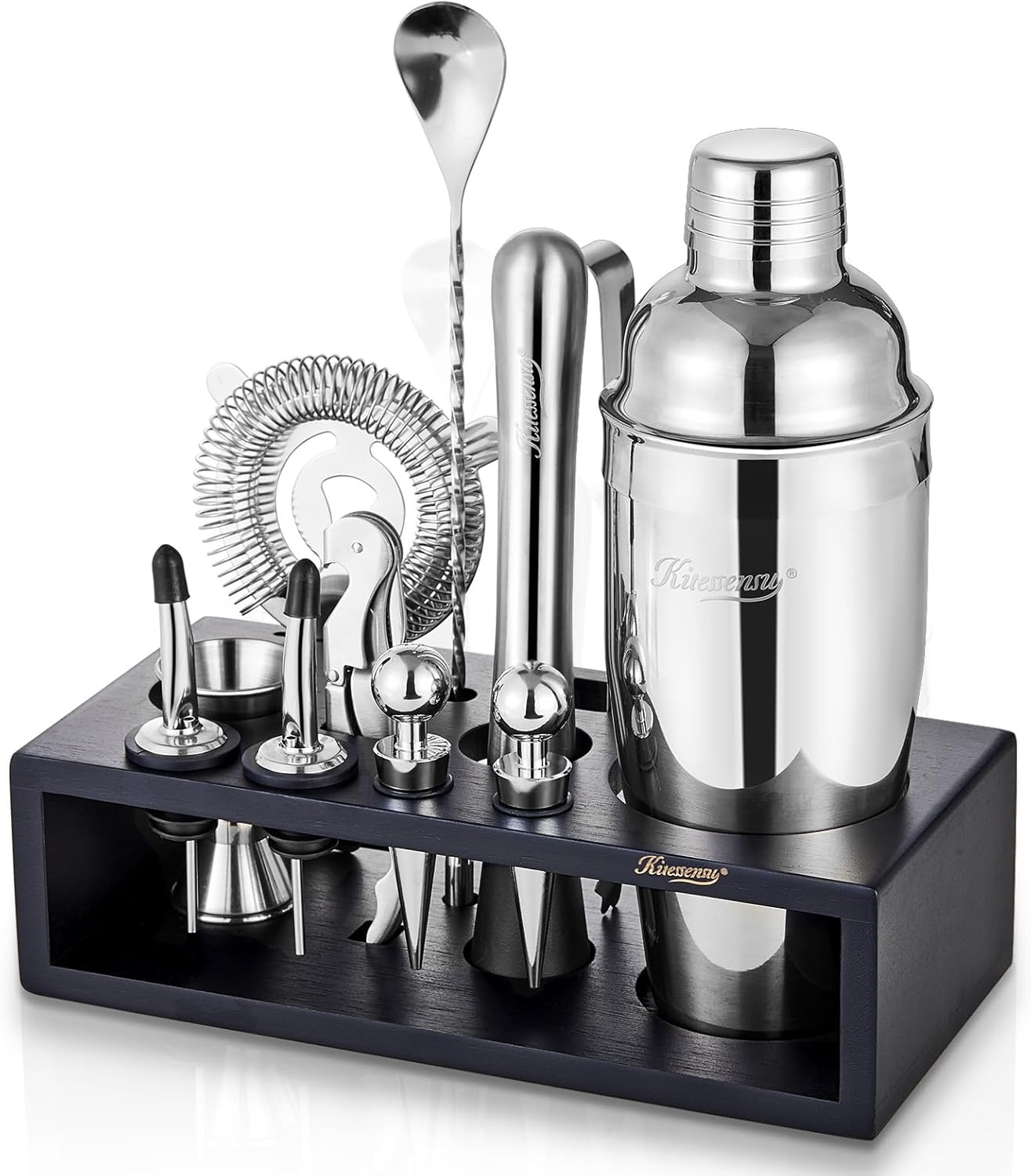 Ultimate Mixology Set: KITESSENSU 12-Piece Cocktail Kit