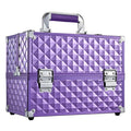 Frenessa Makeup Train Case 12 Inch Portable Cosmetic Case