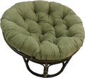 Blazing Needles Papasan Cushion in Sage Green for Comfort
